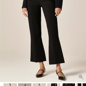 J Crew Fit and Flared Sweater Pants